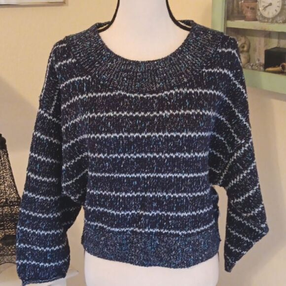 Free People Starlight Oversized Cropped Sweater - Picture 3 of 12
